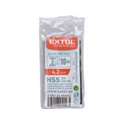 EXTOL PREMIUM VRTÁK DO KOVU HSS, BAL 10KS, O 4,2MM, 8801042 - VRTÁKY DO KOVU HSS EXTOL - PŘÍSLUŠENSTVÍ