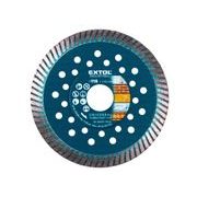 EXTOL INDUSTRIAL KOTOUČ DIAMANTOVÝ ŘEZNÝ, TURBO FAST CUT, SUCHÉ I MOKRÉ ŘEZÁNÍ, O 115X22,2X2MM, 8703051 - DIA KOTOUČ 115 MM{% if kategorie.adresa_nazvy[0] != zbozi.kategorie.nazev %} - PŘÍSLUŠENSTVÍ{% endif %}