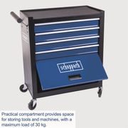 SCHEPPACH TW 1300 DÍLENSKÝ VOZÍK S NOSNOSTÍ 120 KG - VOZÍKY S NÁŘADÍM - DÍLNA A GARÁŽ