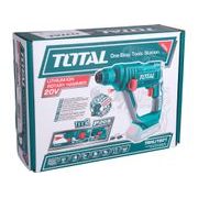 TOTAL KLADIVO VRTACÍ, 20V LI-ION, 2000MAH, SDS PLUS, 1.5J, BEZ BATERIE A NABÍJEČKY, TRHLI1601 - AKU VRTACÍ, SEKACÍ A KOMBINOVANÁ KLADIVA - AKU NÁŘADÍ
