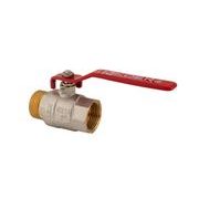 KULOVÝ KOHOUT PÁKOVÝ ČERVENÝ, KR.215 1"FM | KR.215 1"FM PROCRAFT - PŘÍSLUŠENSTVÍ (KOHOUTY, ŠROUBENÍ,...) - SANITA