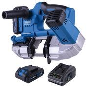 SCHEPPACH C-MBS635-X-SET S 20 V IXES AKU PÁSOVÁ PILA NA KOV + 2AH BATERIE + NABÍJEČKA 2,4 A - AKU PILY PÁSOVÉ{% if kategorie.adresa_nazvy[0] != zbozi.kategorie.nazev %} - AKU NÁŘADÍ{% endif %}