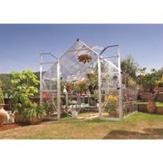 PALRAM - CANOPIA BALANCE 8X12 SILVER POLYKARBONÁTOVÝ SKLENÍK - SKLENÍK, FOLIOVNÍK{% if kategorie.adresa_nazvy[0] != zbozi.kategorie.nazev %} - ZAHRADA{% endif %}