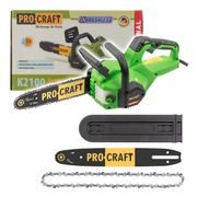 ELEKTRICKÁ PILA PROCRAFT K2100 | K2100 PROCRAFT - ELEKTRICKÉ ŘETĚZOVÉ PILY{% if kategorie.adresa_nazvy[0] != zbozi.kategorie.nazev %} - ZAHRADA{% endif %}