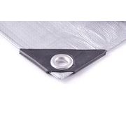 PLACHTA 130G ŠEDÁ 3X5M - SILNÉ 150 G/M2 - DÍLNA A GARÁŽ