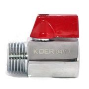 KOHOUT KULOVÝ „MINI“, KR.401 1/2"FM | KR.401 1/2"FM PROCRAFT - PŘÍSLUŠENSTVÍ (KOHOUTY, ŠROUBENÍ,...) - SANITA