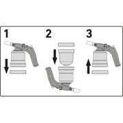 EXTOL PREMIUM HOŘÁK S PIEZO ZAPALOVÁNÍM NA PROPICHOVACÍ KARTUŠE, 8848105 - HOŘÁKY NA PLYN - DÍLNA A GARÁŽ