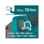 EXTOL INDUSTRIAL VRTACÍ ŠROUBOVÁK AKU S PŘÍKLEPEM SHARE20V, 70NM, BRUSHLESS, BEZ BATERIE A NABÍJEČKY, 8791805 - ŠROUBOVÁK BEZ AKU 18 V - AKU NÁŘADÍ