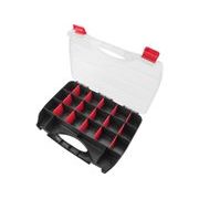 NEZADANÁ ORGANIZÉR, 19 PŘIHRÁDEK, 368X271X67MM, NO NAME, 78853 - ORGANIZÉRY NA NÁŘADÍ - PŘÍSLUŠENSTVÍ