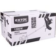 EXTOL PREMIUM MX 1200 P MÍCHADLO STAVEBNÍCH SMĚSÍ, 1200W, 8890600 - MÍCHADLA - ELEKTRICKÉ NÁŘADÍ