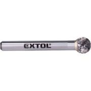 EXTOL INDUSTRIAL FRÉZA KARBIDOVÁ, KULOVÁ, PR.10MM/STOPKA 6MM,SEK STŘEDNÍ (DOUBLE-CUT), 8703734 - STOPKOVÉ FRÉZKY{% if kategorie.adresa_nazvy[0] != zbozi.kategorie.nazev %} - PŘÍSLUŠENSTVÍ{% endif %}