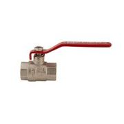 KULOVÝ KOHOUT PÁKOVÝ ČERVENÝ, KR.214 1/2"FF | KR.214 1/2"FF PROCRAFT - PŘÍSLUŠENSTVÍ (KOHOUTY, ŠROUBENÍ,...) - SANITA