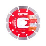 EXTOL PREMIUM KOTOUČ DIAMANTOVÝ ŘEZNÝ SEGMENTOVÝ - SUCHÉ ŘEZÁNÍ, O 125X22,2X1,8MM, 8803012 - DIA KOTOUČ 125 MM{% if kategorie.adresa_nazvy[0] != zbozi.kategorie.nazev %} - PŘÍSLUŠENSTVÍ{% endif %}