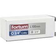 FORTUM NÁSTAVEC PRODLUŽOVACÍ 3/4", L 100MM, 4703101 - NÁSTAVCE A ADAPTÉRY - RUČNÍ NÁŘADÍ