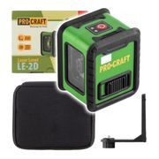 LASER ZELENÝ LINIOVÝ, KŘÍŽOVÝ SAMONIVELAČNÍ PROCRAFT LE-2D | LE-2D PROCRAFT - LINIOVÉ LASERY - MĚŘÍCÍ TECHNIKA