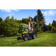 RIWALL PRO RPM 5155 PRO MULTIFUNKČNÍ TRAVNÍ SEKAČKA 4 V 1 S BENZINOVÝM MOTOREM A POJEZDEM - SEKAČKY SE ZÁBĚREM 50-56 CM - ZAHRADA