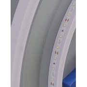 KOUPELNOVÉ ZRCADLO S LED OSVĚTLENÍM, PROTIZAMLŽOVACÍ FUNKCÍ, REGULACÍ JASU A HODINKAMI, MC02-80 PLAI | MC02-80 PLAIN PROCRAFT - ZRCADLA - SANITA