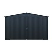 RIWALL PRO RMCG 20X13 ANTHRACITE KOVOVÁ GARÁŽ 3,8 X 6 M SE SEDLOVOU STŘECHOU ANTRACIT - PŘÍSTŘEŠKY VCHODOVÉ, PRO AUTA - DŮM A DOMÁCNOST, ELEKTRO..