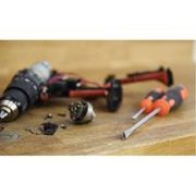 EXTOL PREMIUM ŠROUBOVÁK PLOCHÝ SUPERGRIP, (-) 5X100MM, CRV, 8819265 - ŠROUBOVÁKY PLOCHÉ - RUČNÍ NÁŘADÍ