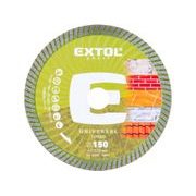 EXTOL CRAFT KOTOUČ DIAMANTOVÝ ŘEZNÝ, TURBO - SUCHÉ I MOKRÉ ŘEZÁNÍ, O 150X22,2X2,4MM, 903053 - DIA KOTOUČ 150 MM{% if kategorie.adresa_nazvy[0] != zbozi.kategorie.nazev %} - PŘÍSLUŠENSTVÍ{% endif %}