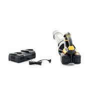 RIWALL PRO RABL 3220I SET AKU FOUKAČ 2 X 20 V + 2X 4 AH BATERIE + DUÁLNÍ RYCHLONABÍJEČKA 4,5 A - AKU VYSAVAČ LISTÍ - ZAHRADA