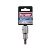 FORTUM HLAVICE ZÁSTRČNÁ 1/2" HROT TORX, T40, L 55MM, 4700724 - ZÁSTRČNÉ HLAVICE - RUČNÍ NÁŘADÍ