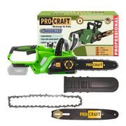 AKU RUČNÍ PILKA PROCRAFT PKA36 (BEZ BATERIE A NABÍJEČKY) | PKA36 PROCRAFT - AKU ŘETĚZOVÉ PILY{% if kategorie.adresa_nazvy[0] != zbozi.kategorie.nazev %} - ZAHRADA{% endif %}