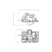 METABO KS 55 FS - KOTOUČOVÉ PILY (MAFL) - ELEKTRICKÉ NÁŘADÍ