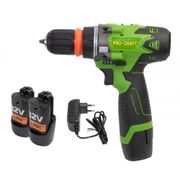 AKU VRTACÍ ŠROUBOVÁK PROCRAFT PA12DFR | PA12DFR PROCRAFT - AKU ŠROUBOVÁK 12 V - AKU NÁŘADÍ