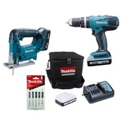 MAKITA DK18113X1 - AKU SADA JV183D + HP457D LI-ION 18V/1,3AH G - LI-ION 18V G SERIE - MAKITA-SHOP