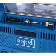 SCHEPPACH AIR FORCE 6-SET S HYBRIDNÍ KOMPRESOR (20 V IXES AKU, 12 V, 230 V) + 2AH BATERIE + NABÍJEČKA 2,4 A - AKU KOMPRESORY - AKU NÁŘADÍ