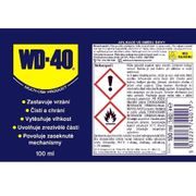 UNIVERZÁLNÍ MAZIVO WD-40 100ML - OLEJE VE SPREJI - PŘÍSLUŠENSTVÍ