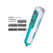 TOTAL ŠROUBOVÁK AKU MINI, 4V, USB NABÍJENÍ, SE SADOU BITŮ, TSDLI04062 - AKU ŠROUBOVÁK 3,6 - 10.8 V{% if kategorie.adresa_nazvy[0] != zbozi.kategorie.nazev %} - AKU NÁŘADÍ{% endif %}