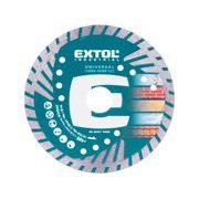 EXTOL INDUSTRIAL KOTOUČ DIAMANTOVÝ ŘEZNÝ, TURBO GRIND CUT, SUCHÉ I MOKRÉ ŘEZÁNÍ, O 125X22,2X2,2MM, 8703062 - DIA KOTOUČ 125 MM{% if kategorie.adresa_nazvy[0] != zbozi.kategorie.nazev %} - PŘÍSLUŠENSTVÍ{% endif %}