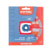EXTOL PREMIUM KOTOUČ DIAMANTOVÝ ŘEZNÝ SEGMENTOVÝ - SUCHÉ ŘEZÁNÍ, O 125X22,2X1,8MM, 8803012 - DIA KOTOUČ 125 MM - PŘÍSLUŠENSTVÍ