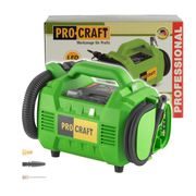 AKU KOMPRESOR S VYFUKOVACÍ PISTOLÍ LK30 PROCRAFT (BEZ BATERIE A NABÍJEČKY) | LK30 BB PROCRAFT - AKU KOMPRESORY{% if kategorie.adresa_nazvy[0] != zbozi.kategorie.nazev %} - AKU NÁŘADÍ{% endif %}
