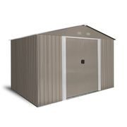RIWALL PRO RMSA 8X10 BROWN ZAHRADNÍ DOMEK KOVOVÝ 3 X 2,4 M SE SEDLOVOU STŘECHOU HNĚDÝ - ZAHRADNÍ DOMKY{% if kategorie.adresa_nazvy[0] != zbozi.kategorie.nazev %} - DŮM A DOMÁCNOST, ELEKTRO..{% endif %}