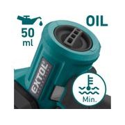 EXTOL INDUSTRIAL PILA ŘETĚZOVÁ AKU JEDNORUČNÍ SHARE20V, 13CM, BRUSHLESS, BEZ BATERIE A NABÍJEČKY, 8791923 - PROŘEZÁVACÍ PILY - ZAHRADA