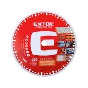 EXTOL PREMIUM KOTOUČ ŘEZNÝ DIAMANTOVÝ MULTI UNIVERZÁLNÍ, O230X22,2X3MM, 8803004 - DIA KOTOUČ 230 MM{% if kategorie.adresa_nazvy[0] != zbozi.kategorie.nazev %} - PŘÍSLUŠENSTVÍ{% endif %}
