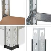RIWALL HOME RYCHU MONTOVANÝ POLICOVÝ REGÁL 180 X 90 X 40 CM - STOJANY, PODPĚRY, STOLKY, REGÁLY - DÍLNA A GARÁŽ