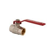 KULOVÝ KOHOUT PÁKOVÝ ČERVENÝ, KR.214 1/2"FF | KR.214 1/2"FF PROCRAFT - PŘÍSLUŠENSTVÍ (KOHOUTY, ŠROUBENÍ,...) - SANITA