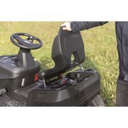 SCHEPPACH TMR 452-98H-SD TRAVNÍ TRAKTOR 98 CM S BOČNÍM VÝHOZEM A HYDROSTATICKOU PŘEVODOVKOU - TRAKTORY S BOČNÍM VÝHOZEM - MULČOVAČE - ZAHRADA