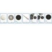 EXTOL CRAFT NÁSTAVCE NA PŘÍMOU BRUSKU, SADA 74KS, 903770 - K PŘÍMÝM BRUSKÁM - PŘÍSLUŠENSTVÍ