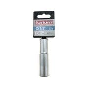 FORTUM HLAVICE NÁSTRČNÁ PRODLOUŽENÁ 1/2", 17MM, L 77MM, 4700517 - NÁSTRČNÉ HLAVICE, OŘECHY - RUČNÍ NÁŘADÍ