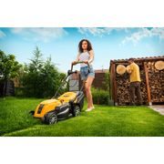 RIWALL PRO REM 3817 TRAVNÍ SEKAČKA S ELEKTRICKÝM MOTOREM 2 V 1 - ELEKTRICKÉ SEKAČKY - ZAHRADA