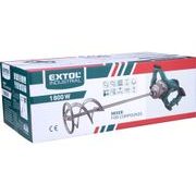 EXTOL INDUSTRIAL MÍCHADLO STAVEBNÍCH SMĚSÍ, DVOURYCHLOSTNÍ, 1800W, 8790600 - MÍCHADLA - ELEKTRICKÉ NÁŘADÍ