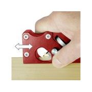 FORTUM HOBLÍK NA SRÁŽENÍ HRAN NASTAVITELNÝ, 2NOŽOVÉ PROFILY (45° - R3MM/1/8"), 4752104 - RUČNÍ HOBLÍKY - RUČNÍ NÁŘADÍ