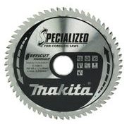 MAKITA E-16813 - KOTOUČ PILOVÝ HLINÍK EFFICUT 185X1.7X30MM 60Z - PRŮMĚR 170, 180 A 185 - PŘÍSLUŠENSTVÍ