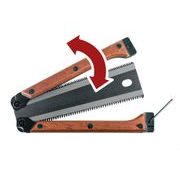 FORTUM PILA ZAVÍRACÍ/KAPESNÍ DVOUBŘITÁ, 300MM S DŘEVĚNOU RUKOJETÍ, 4772120 - RUČNÍ PILY - RUČNÍ NÁŘADÍ