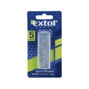 EXTOL CRAFT BŘITY DO NOŽE 5KS, 19MM, 9124 - NÁHRADNÍ BŘITY DO NOŽŮ - RUČNÍ NÁŘADÍ